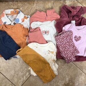 Carter's‎ 3M bundle of 4 outfits/11 pieces. Tops, pants, and 3 jackets